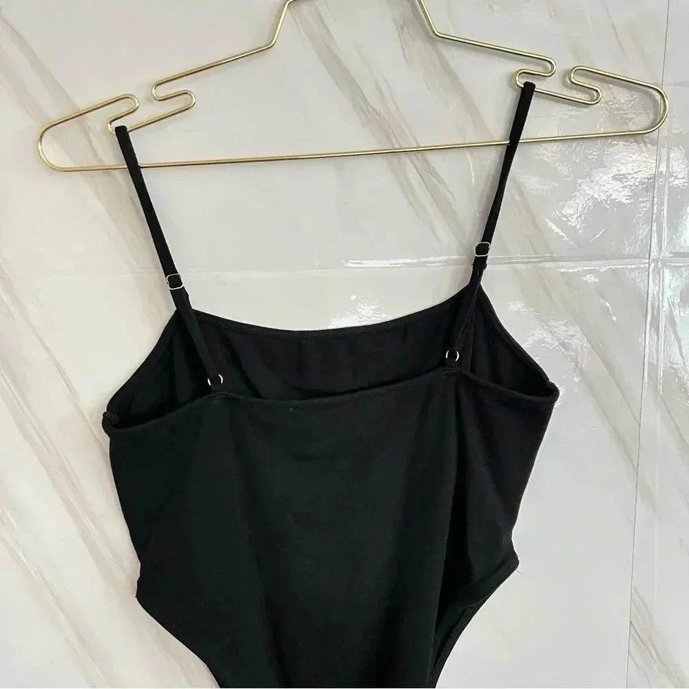 Elodie Bodysuit Adjustable Straps size Large Black - Picture 4 of 9